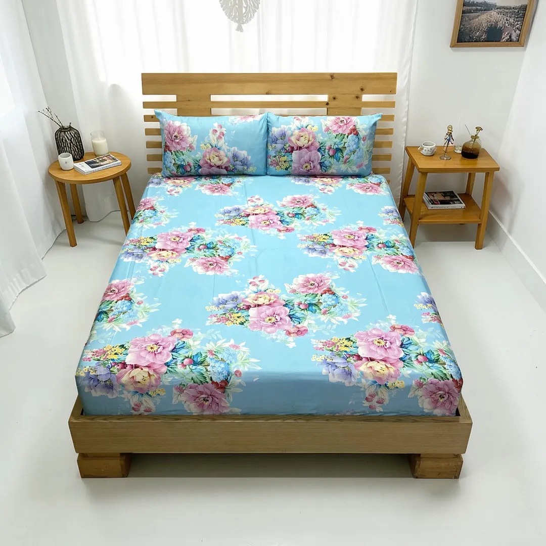 Pastal Garden Bed Sheet